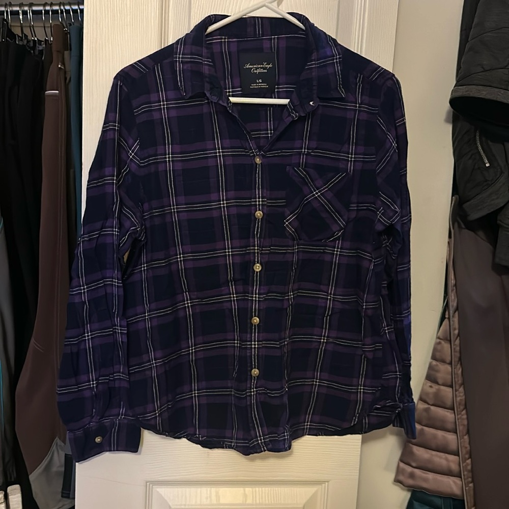 American Eagle Button Down - image 1